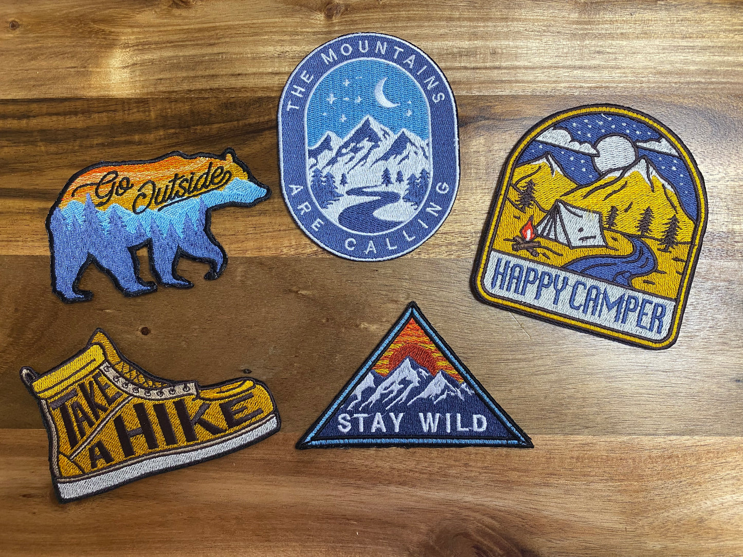 Stay Wild Custom Embroidered Patch