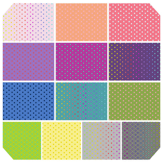 Tula Pink Hexy Fat Quarter Bundle
