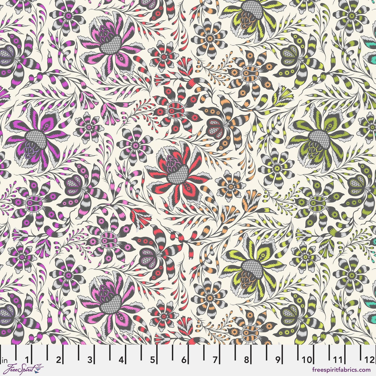 Tula Pink Super Wild Vine Mist 108" Cotton Sateen Wide Backing Fabric
