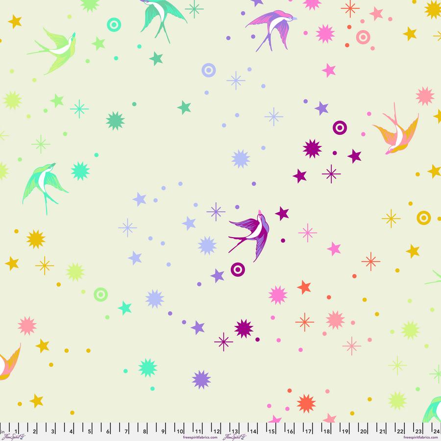 Tula Pink Fairy Dust XL Cotton Candy 108" Cotton Sateen Wide Backing Fabric