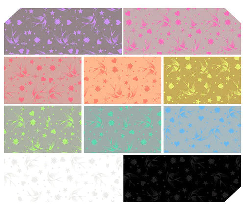 Tula Pink True Colors Fairy Flakes Fat Quarter Bundle
