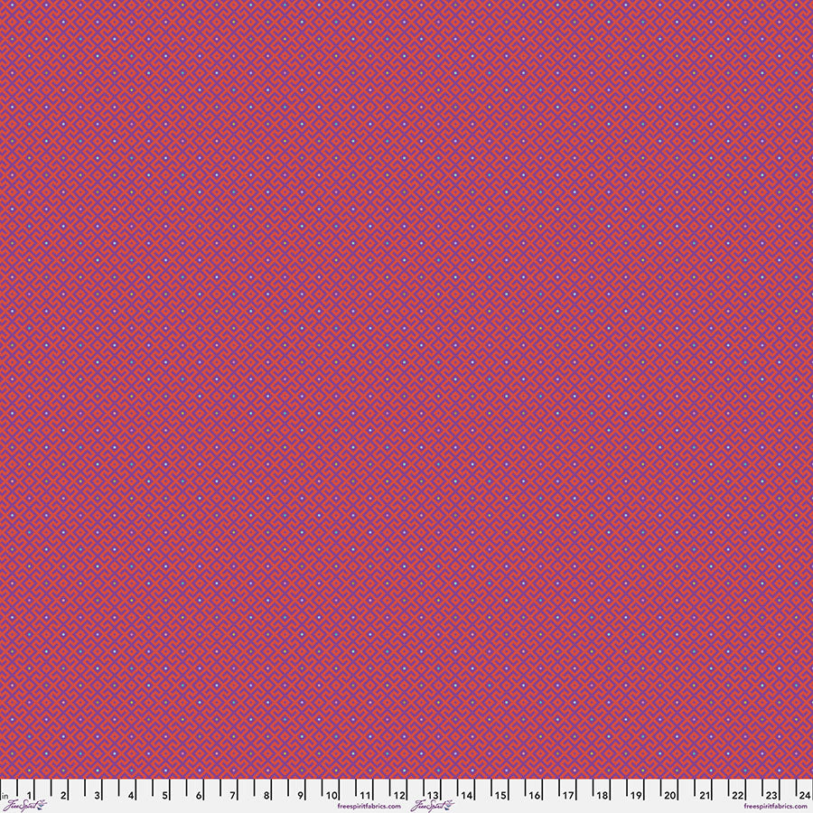 Tula Pink Moon Garden Baby Geo in Moonlight Cotton Quilting Fabric by the Half Yard