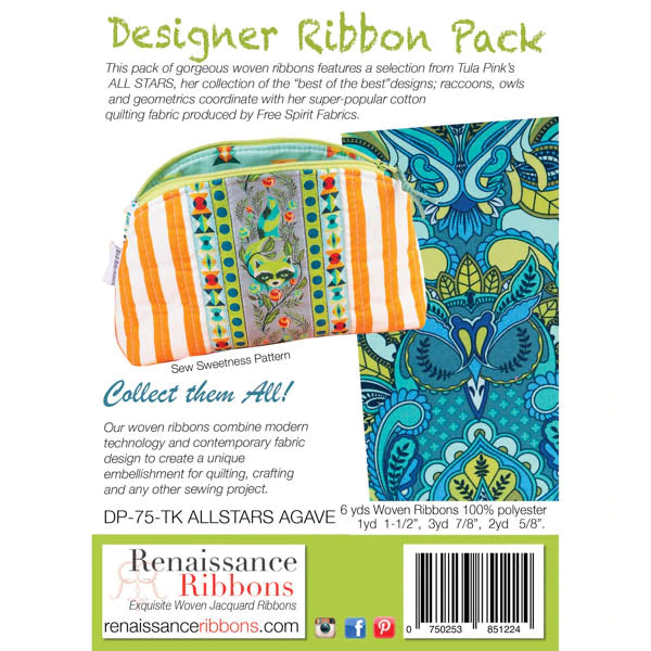 Tula Pink-All Stars-Designer Ribbon Pack