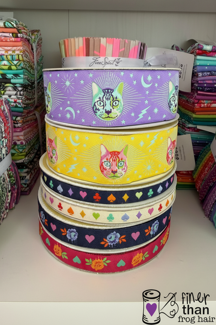 Ribbon Stack - Lighting Adjusted