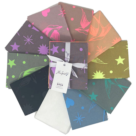Tula Pink True Colors Fairy Flakes Fat Quarter Bundle
