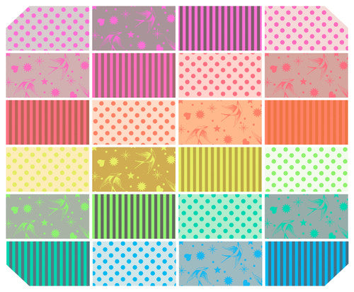 Tula Pink Neon True Colors Design Roll