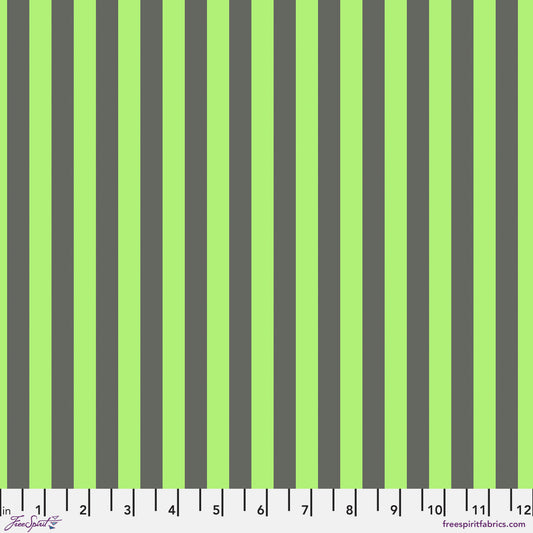 Tula Pink Neon Tent Stripe Karma Neon True Colors Cotton Quilting Fabric by the Half Yard