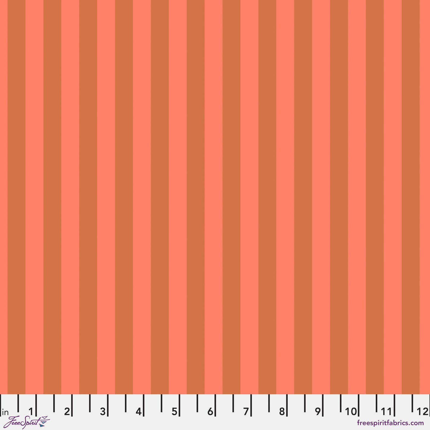 Tula Pink Neon Tent Stripe Lunar Neon True Colors Cotton Quilting Fabric by the Half Yard