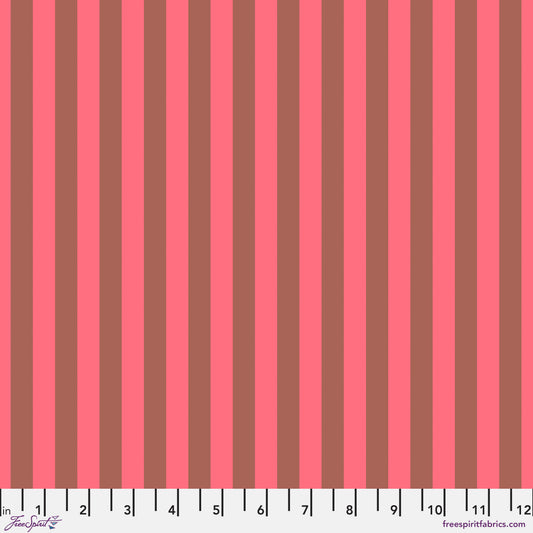 Tula Pink Neon Tent Stripe Nova Neon True Colors Cotton Quilting Fabric by the Half Yard