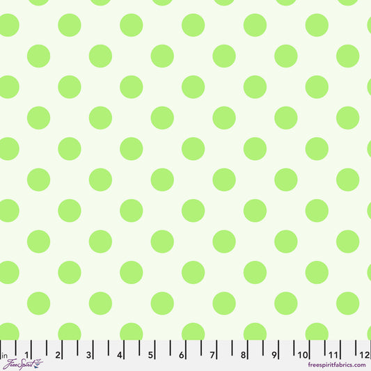 Tula Pink Neon Pom Poms Karma Neon True Colors Cotton Quilting Fabric by the Half Yard
