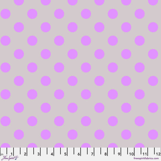 Tula Pink Neon Pom Poms Mystic Neon True Colors Cotton Quilting Fabric by the Half Yard