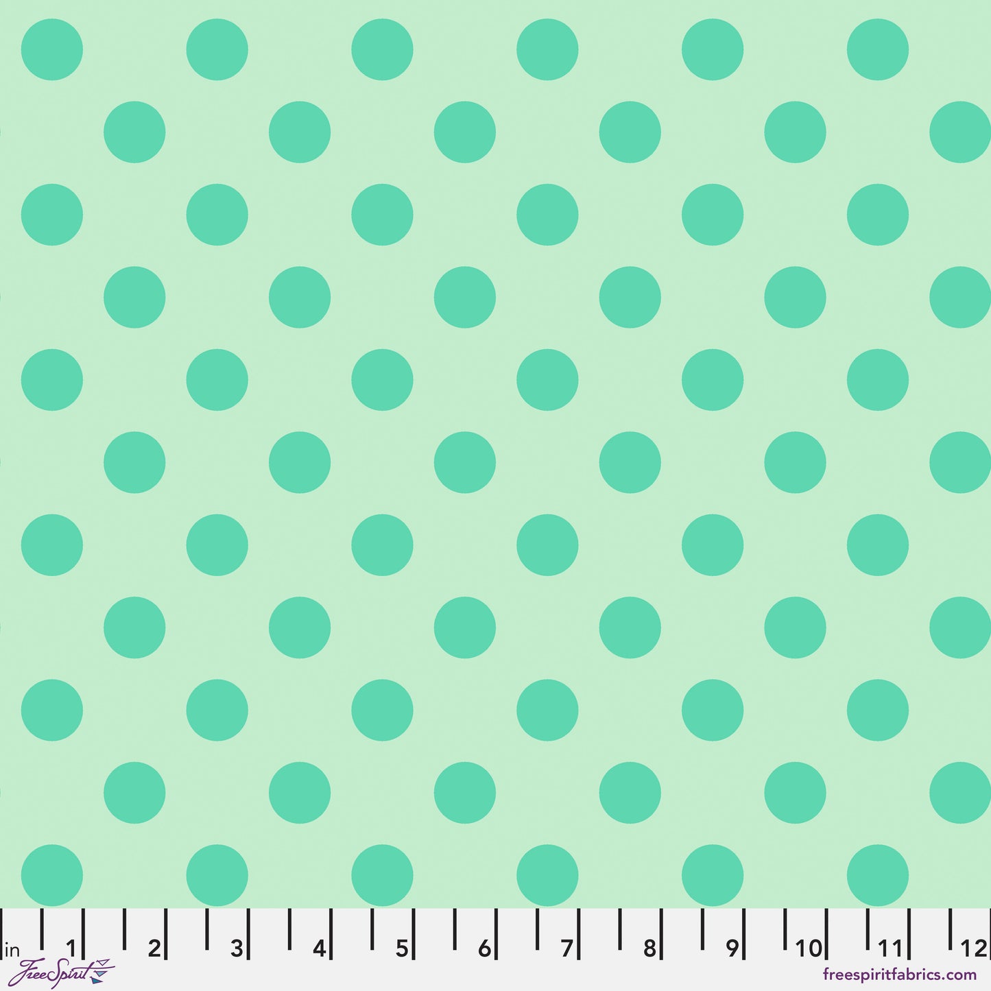 Tula Pink Neon Pom Poms Spirit Neon True Colors Cotton Quilting Fabric by the Half Yard