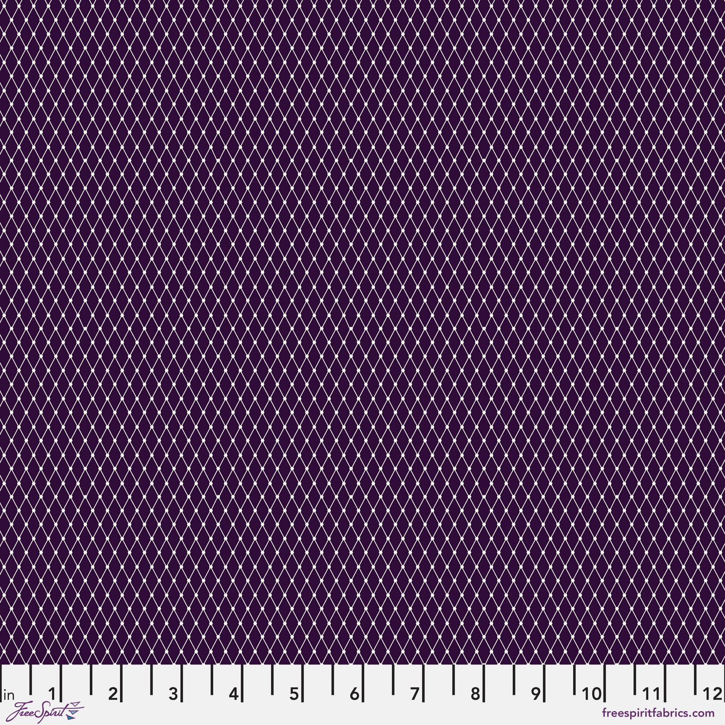 Tula Pink Nightshade Déjà Vu Fishnet Equinox Cotton Quilting Fabric by the Half Yard