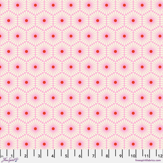 Tula Pink Besties Daisy Chain in Blossom Cotton Quilting Fabric by the Half Yard