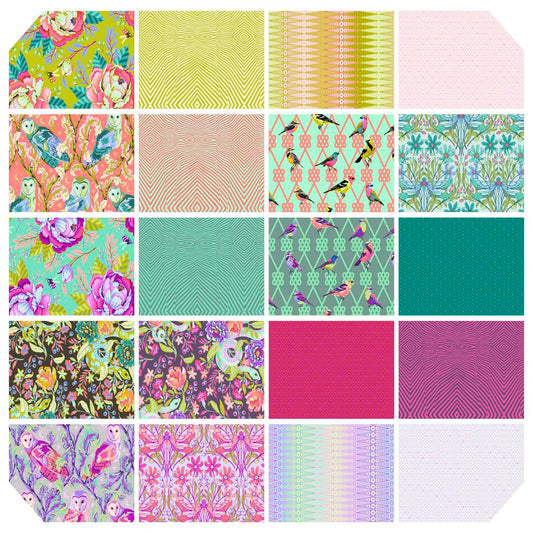 Tula Pink Moon Garden Fat Quarter Bundle of 20 Pieces by FreeSpirit Fabrics