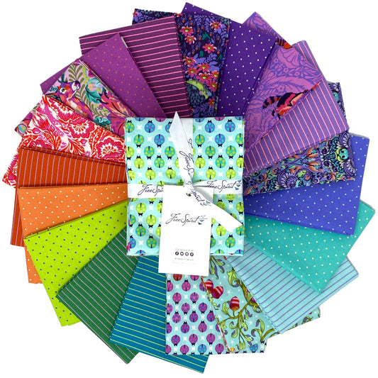 Tula Pink Tiny Beasts Fat Quarter Bundle in Glimmer