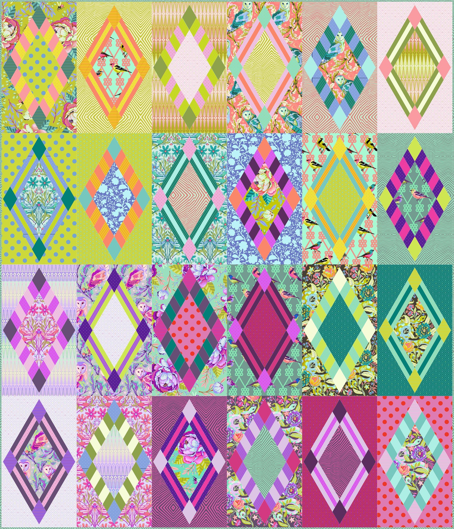 Tula Pink Moon Garden Rise and Shine Quilt Kit – FreeSpirit Fabrics