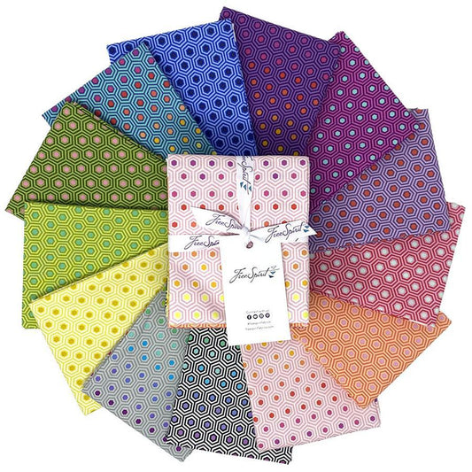 Tula Pink Hexy Fat Quarter Bundle
