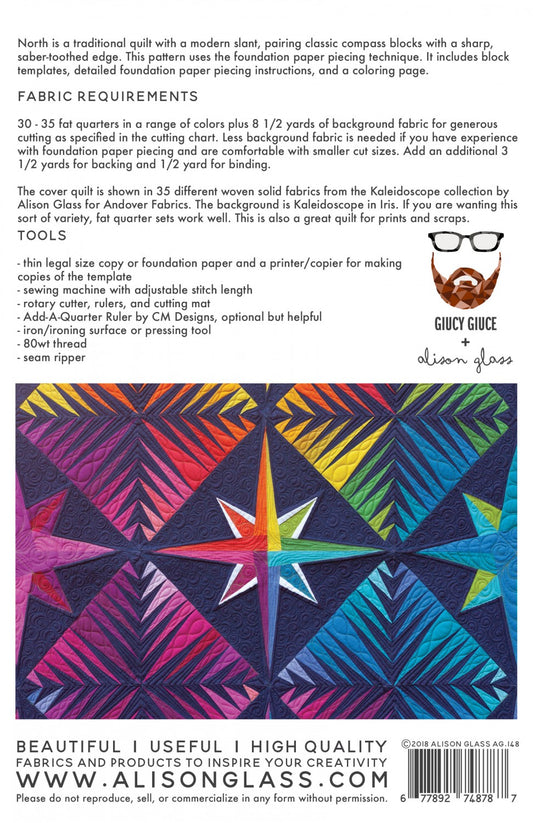 Alison Glass North Quilt Pattern