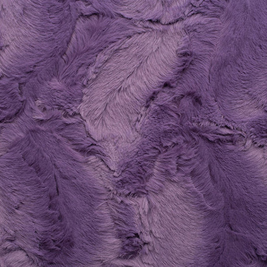 Shannon Fabrics Luxe Cuddle Hide Violet 58/60" Minky Fabric - 2 Yard Cut