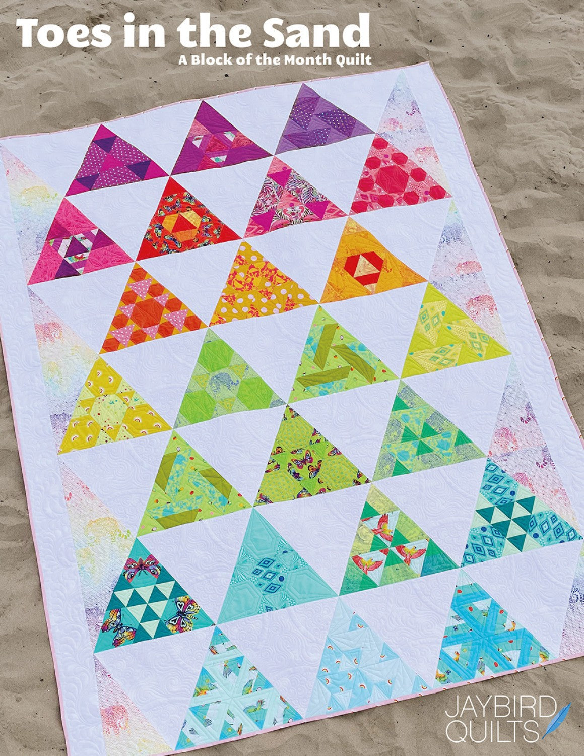 Jaybird Quilts Toes in the Sand Block of the Month Quilt Book | JBQ130