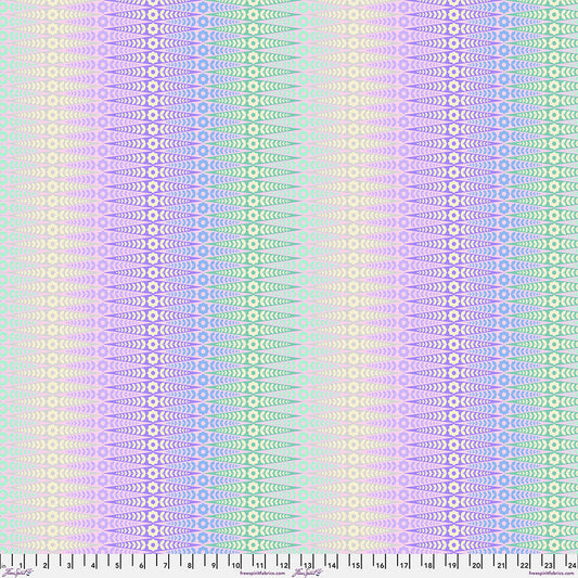 Tula Pink Moon Garden Oopsie Daisy in Dusk Cotton Quilting Fabric by the Half Yard