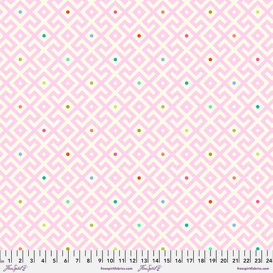 Tula Pink Mama Geo Dawn 108" Cotton Sateen Wide Backing Fabric