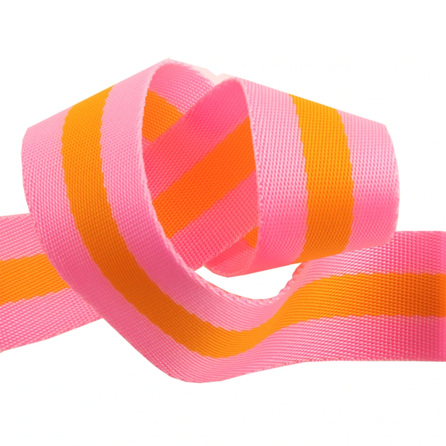 Pink and Orange - 1.5"-Tula Pink Webbing by the yard