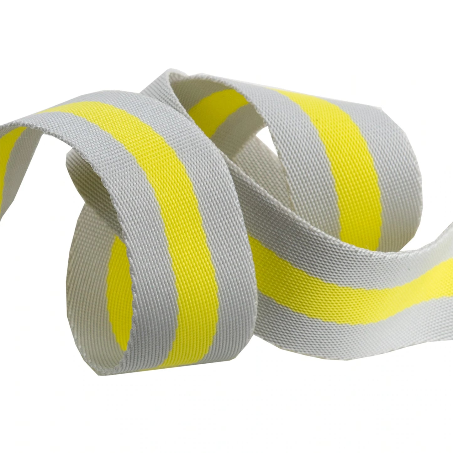 Soft Grey and Neon - 1.5"-Tula Pink Webbing by the yard